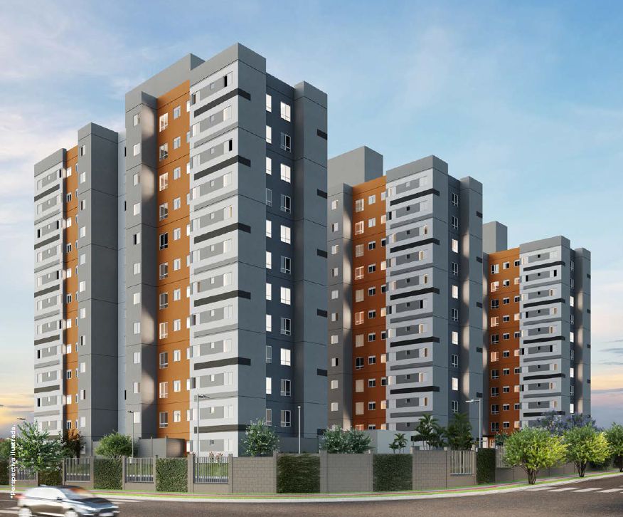 Fachada do Vellato Morada dos Ventos - Empreendimento da Vitta Residencial na Zona Leste de Londrina